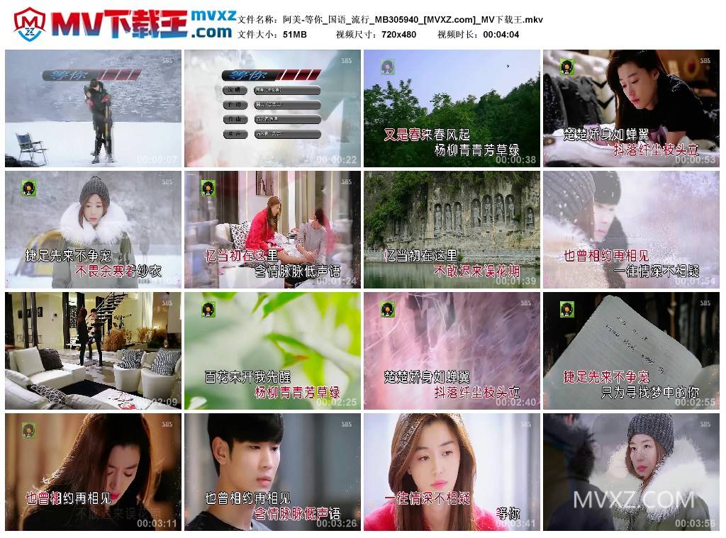 阿美-等你_国语_流行_MB305940